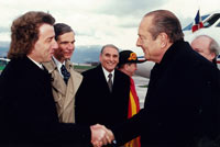 Mr. Jacques Chirac, former President of the French Republic. © M. Stom, March 2007