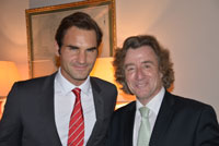 Mr. Roger Federer, September 2014.